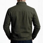 Caleb - Men's Stand Collar Zip-Up Casual Jacket with Pockets 5