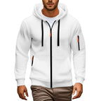 Cameron - Men's Zip-Up Drawstring Hoodie 2