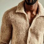 Campbell - Men's Brushed Knit Collared Cardigan 2