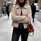 Christabel - Women's Minimalist Short Jacket 4