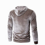 Christian - Men's Velour Hoodie with Drawstring