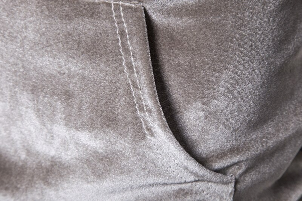 Christian - Men's Velour Hoodie with Drawstring