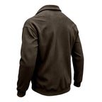 Clayton - Men's Corduroy Collared Bomber Jacket 8