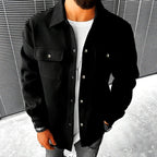 Conor - Men's Collared Fall Jacket with Chest Pockets 1