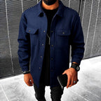 Conor - Men's Collared Fall Jacket with Chest Pockets 3