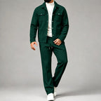 Conrad - Men's Utility Button-Up Shirt and Pants Set 3