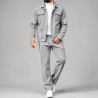 Conrad - Men's Utility Button-Up Shirt and Pants Set 5