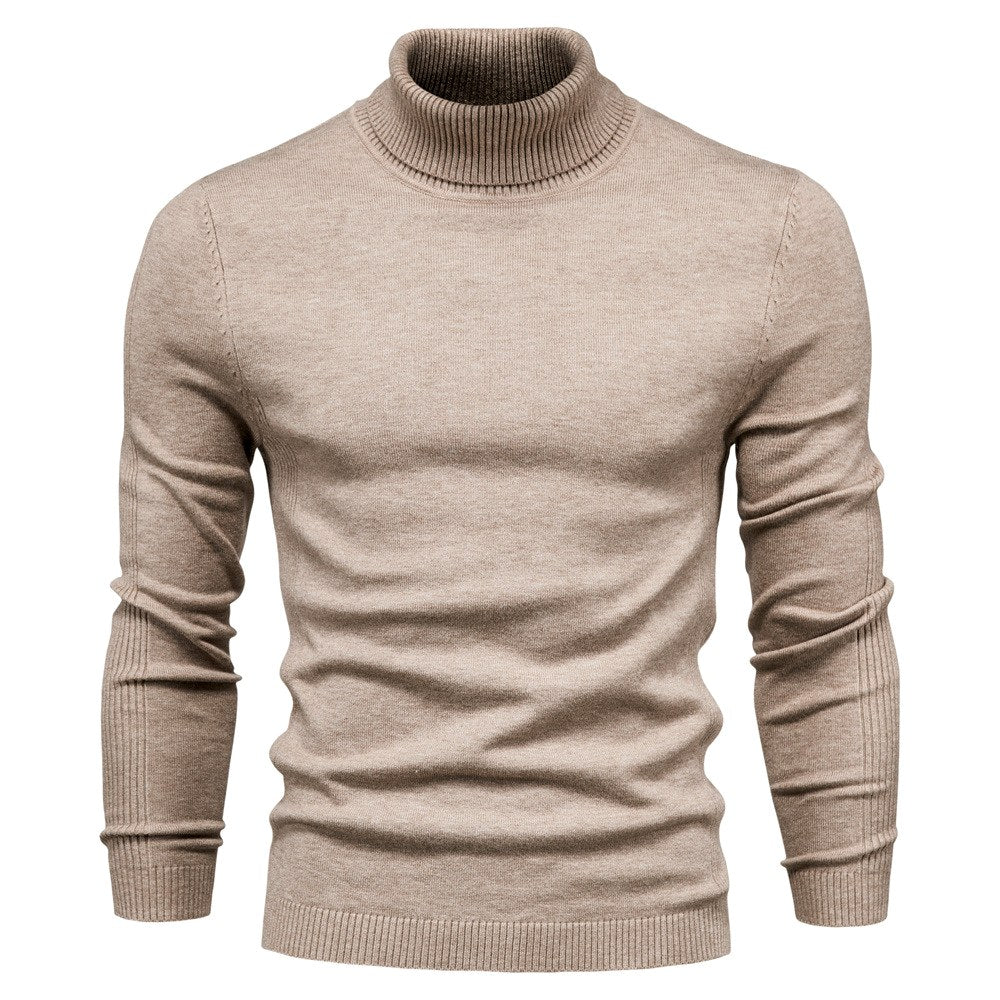 Cory - Men's Long Sleeve Turtleneck Sweater 1