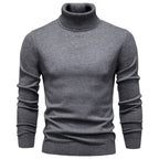 Cory - Men's Long Sleeve Turtleneck Sweater 2