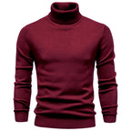 Cory - Men's Long Sleeve Turtleneck Sweater 4