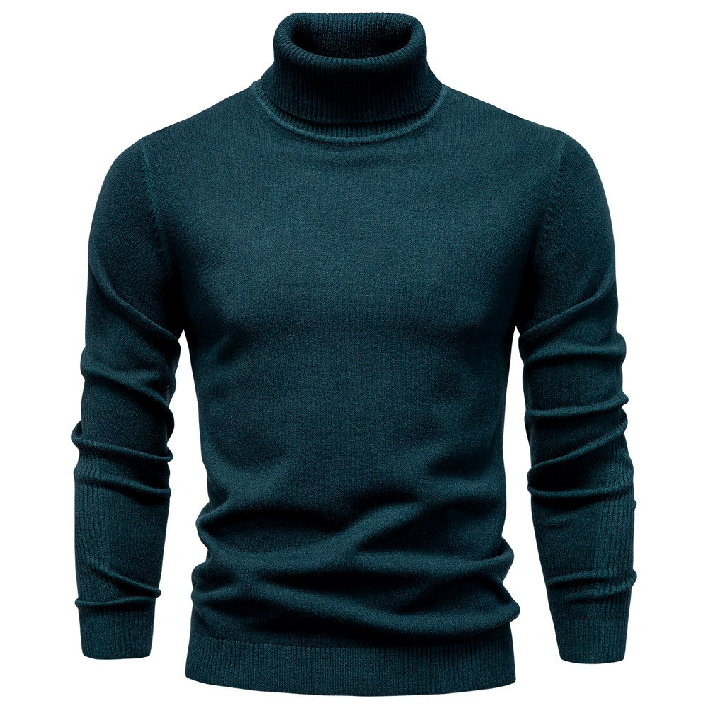 Cory - Men's Long Sleeve Turtleneck Sweater 5