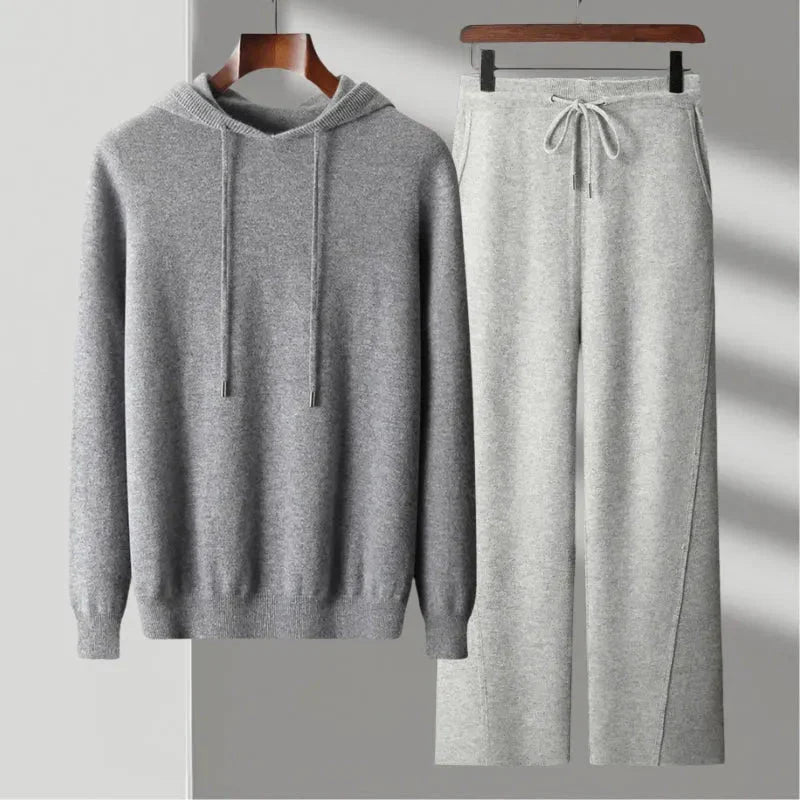 Daniel - Men's Merino Wool Hoodie and Jogger Set