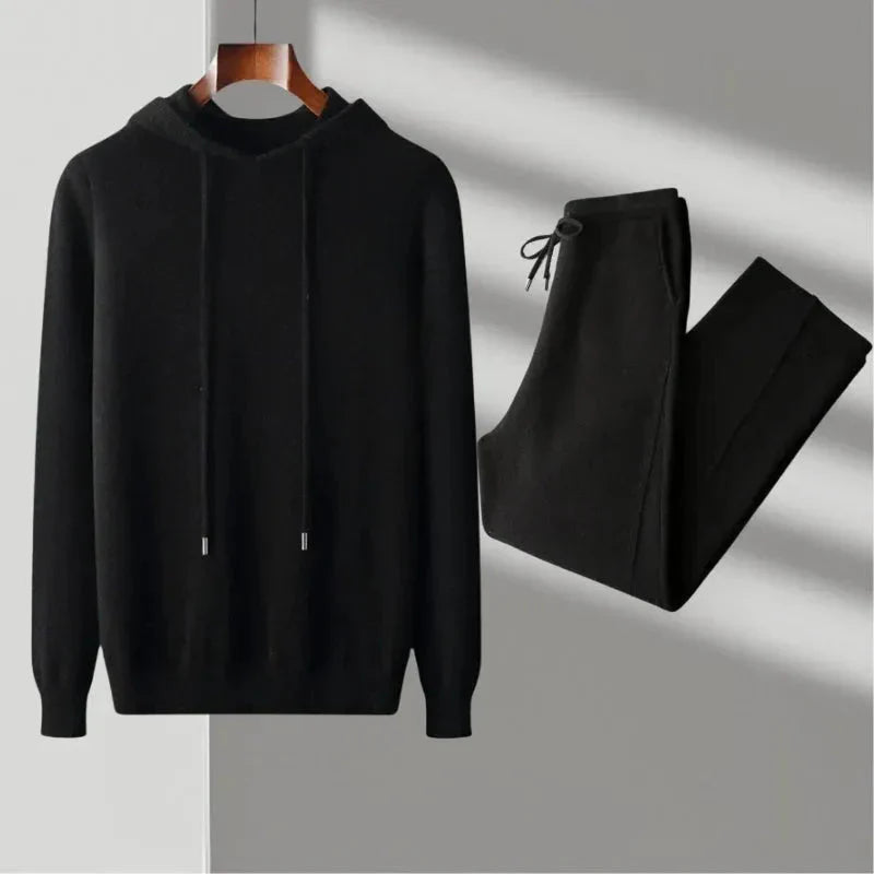 Daniel - Men's Merino Wool Hoodie and Jogger Set