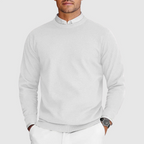 Darious - Men's Crew Neck Knit Long Sleeve Sweater 2