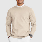 Darious - Men's Crew Neck Knit Long Sleeve Sweater 3
