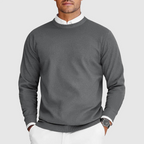 Darious - Men's Crew Neck Knit Long Sleeve Sweater 4