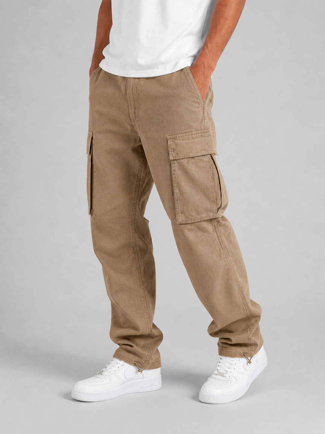Darren - Men's Relaxed Cargo Pants with Utility Pockets