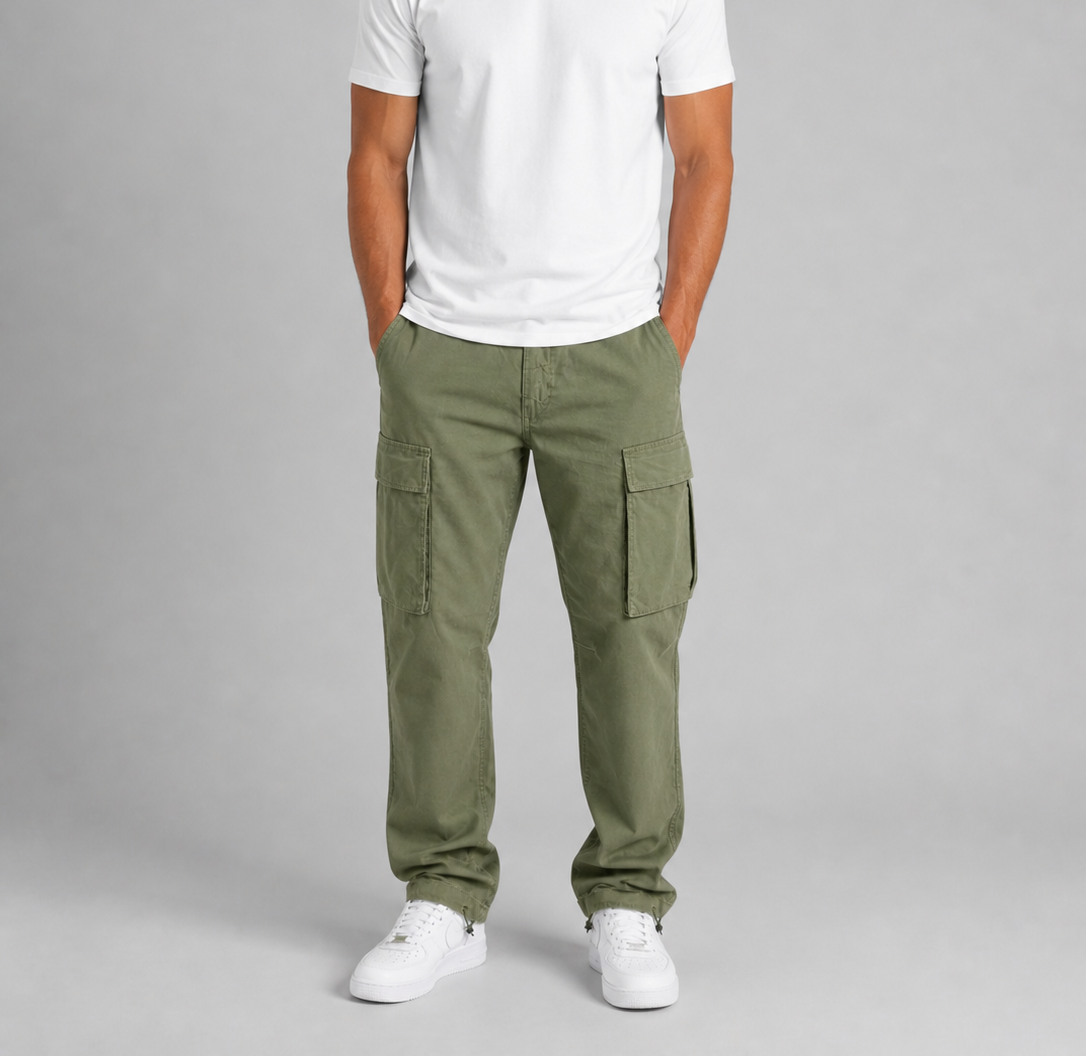 Darren - Men's Relaxed Cargo Pants with Utility Pockets