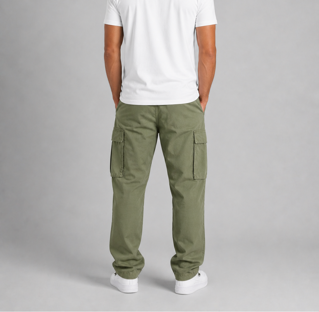 Darren - Men's Relaxed Cargo Pants with Utility Pockets