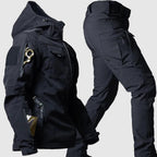 Dashiell - Men's Hooded Windbreaker Set with Cargo Pants