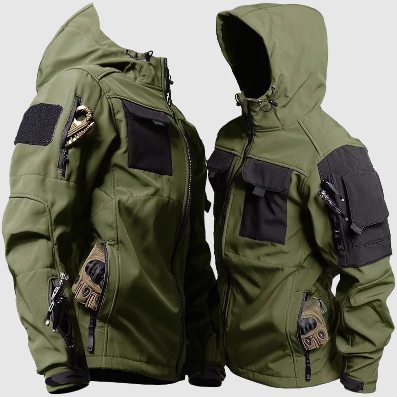 Dashiell - Men's Hooded Windbreaker Set with Cargo Pants