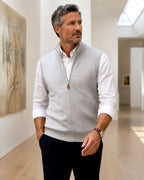 Dawson - Men's Slim Fit Sleeveless Full Zip Vest 6