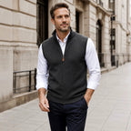 Dawson - Men's Slim Fit Sleeveless Full Zip Vest 7