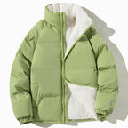 Demi - Women's Quilted Puffer Jacket with Sherpa Lining