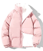 Demi - Women's Quilted Puffer Jacket with Sherpa Lining