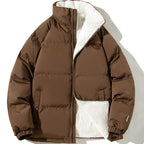Demi - Women's Quilted Puffer Jacket with Sherpa Lining
