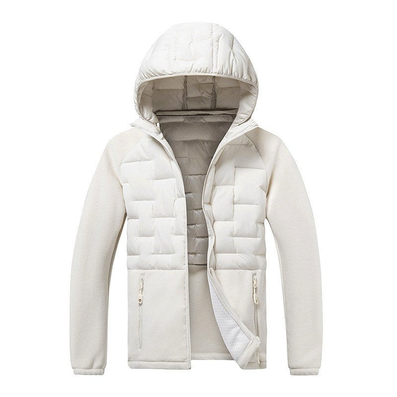 Dhiren - Men's Hooded Hybrid Puffer Jacket 4