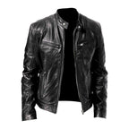 Donald - Men's Café Racer Leather Jacket 2
