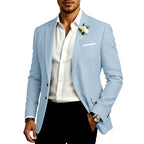 Donatello - Men's Cotton Linen Formal Tailored Blazer 1