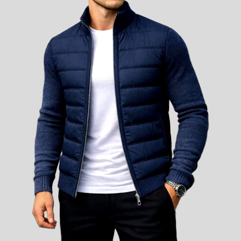 Edwin - Men's Quilted Stand Collar Lightweight Jacket 14