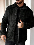 Eiden - Men’s Sherpa Fleece Collared Jacket 4