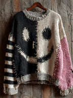 Emma - Women's Halloween Distressed Knit Sweater 23