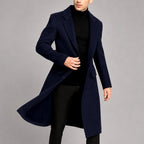 Erhard - Men's Classic Tailored Long Winter Overcoat 3