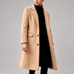 Erhard - Men's Classic Tailored Long Winter Overcoat 4