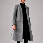 Erhard - Men's Classic Tailored Long Winter Overcoat 5