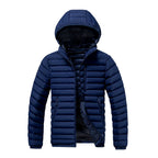 Evan - Men's Hooded Quilted Puffer Jacket 4