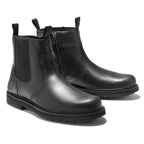 Garrett - Men's Suede Chelsea Boots with Lug Sole