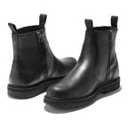 Garrett - Men's Suede Chelsea Boots with Lug Sole