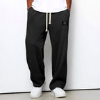 Garrett – Men’s Textured Waffle Knit Casual Pants 5