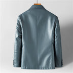 Harrison - Men's Notch Lapel Blazer with Button Closure