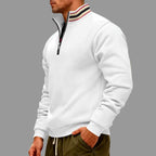 Holden – Men’s Striped Collar Casual Sweatshirt