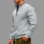 Holden – Men’s Striped Collar Casual Sweatshirt
