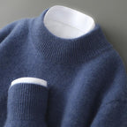Jack - Men's Ribbed Cashmere Turtleneck Sweater