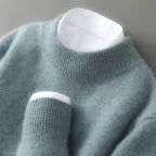 Jack - Men's Ribbed Cashmere Turtleneck Sweater