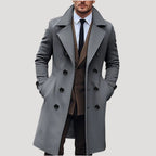 Jasper - Men's Double-Breasted Wool Overcoat