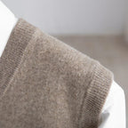 Jasper - Men's V-Neck Merino Wool Sweater Vest